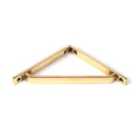 From The Anvil Aged Brass Barton Shelf Bracket (150Mm X 150Mm)