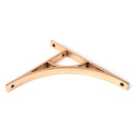From The Anvil Polished Bronze Tyne Shelf Bracket (260Mm X 200Mm)