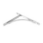 From The Anvil Satin Chrome Apperley Shelf Bracket (314Mm X 250Mm)