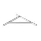 From The Anvil Satin Chrome Chalfont Shelf Bracket (314Mm X 250Mm)