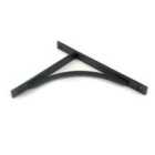 From The Anvil Matt Black Apperley Shelf Bracket (260Mm X 200Mm)