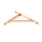 From The Anvil Polished Bronze Chalfont Shelf Bracket (260Mm X 200Mm)