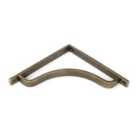 From The Anvil Burnished Brass Abingdon Shelf Bracket (200Mm X 200Mm)
