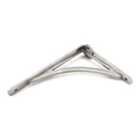 From The Anvil Natural Smooth 10'' X 7'' Curved Shelf Bracket
