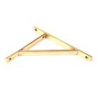 From The Anvil Aged Brass Chalfont Shelf Bracket (260Mm X 200Mm)
