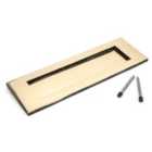 From The Anvil Aged Brass Large Letter Plate