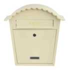 Emtronics Wall Mountable Post Box - Cream