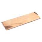 From The Anvil Polished Bronze Large Letter Plate Cover