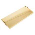 From The Anvil Polished Brass Small Letter Plate Cover