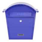 Emtronics Wall Mountable Post Box - Midnight Blue