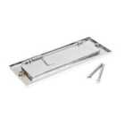 From The Anvil Polished Chrome Small Letter Plate