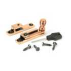 From The Anvil Polished Bronze Prestbury Quadrant Fastener - Narrow