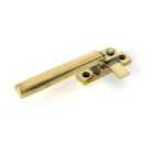 From The Anvil Aged Brass Locking Art Deco Fastener - Lh