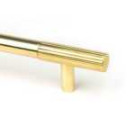 From The Anvil Polished Brass Judd Pull Handle - Medium