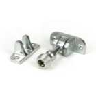 From The Anvil Satin Chrome Beehive Brighton Fastener (radiused)