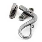 From The Anvil Pewter Locking Shepherd's Crook Fastener - Rh