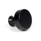 From The Anvil Matt Black Scully Cabinet Knob - 38Mm