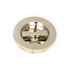 From The Anvil Polished Nickel 60Mm Plain Round Pull - Privacy Set