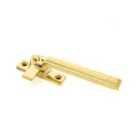 From The Anvil Polished Brass Locking Art Deco Fastener - Rh