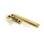 From The Anvil Aged Brass Locking Art Deco Fastener - Rh