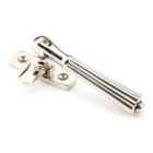 From The Anvil Polished Nickel Locking Hinton Fastener