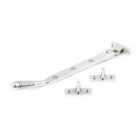 From The Anvil Polished Chrome 8" Reeded Stay