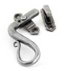 From The Anvil Pewter Locking Shepherd's Crook Fastener - Lh