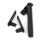 From The Anvil Aged Bronze Night-vent Locking Art Deco Fastener