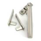 From The Anvil Polished Nickel Night-vent Locking Art Deco Fastener