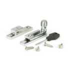 From The Anvil Satin Chrome Beehive Quadrant Fastener - Narrow