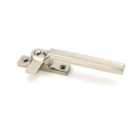 From The Anvil Polished Nickel Locking Art Deco Fastener - Rh