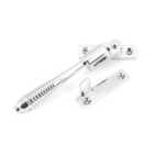 From The Anvil Polished Chrome Night-vent Locking Reeded Fastener