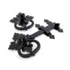 From The Anvil Black Shakespeare Latch Set