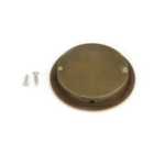 From The Anvil Aged Brass 75Mm Art Deco Round Pull