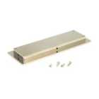 From The Anvil Polished Nickel 175Mm Plain Rectangular Pull