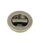 From The Anvil Pewter 60Mm Plain Round Pull - Privacy Set
