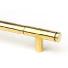 From The Anvil Polished Brass Kelso Pull Handle - Medium
