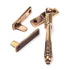From The Anvil Polished Bronze Night-vent Locking Reeded Fastener