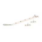 From The Anvil Polished Nickel 10" Reeded Stay