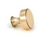From The Anvil Polished Bronze Scully Cabinet Knob - 38Mm
