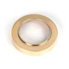 From The Anvil Polished Brass Round Escutcheon (plain)