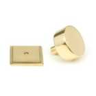 From The Anvil Polished Brass Kelso Cabinet Knob - 38Mm (square)