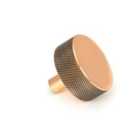 From The Anvil Polished Bronze Brompton Cabinet Knob - 38Mm (no Rose)