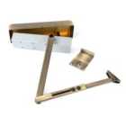 From The Anvil Aged Brass Size 2-5 Door Closer & Cover