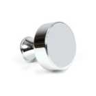From The Anvil Polished Chrome Scully Cabinet Knob - 38Mm