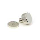 From The Anvil Polished Nickel Brompton Cabinet Knob - 25Mm (plain)