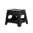 Innoteck Essentials Medium Folding Step Stool - Black.