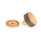 From The Anvil Polished Bronze Brompton Cabinet Knob - 38Mm (plain)
