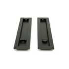 From The Anvil Aged Bronze 250Mm Plain Rectangular Pull - Privacy Set
