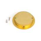 From The Anvil Polished Brass 75Mm Art Deco Round Pull